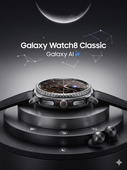 Samsung Galaxy Watch 8 Classic премиум смарт-часы с безелем