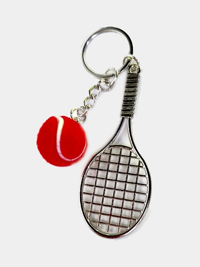 Брелок Теннисная ракетка — ЛЮБМАГ-TENNIS-КРАСН