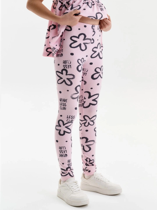 Qiz bolalar uchun losina, leggins, paxta NEO