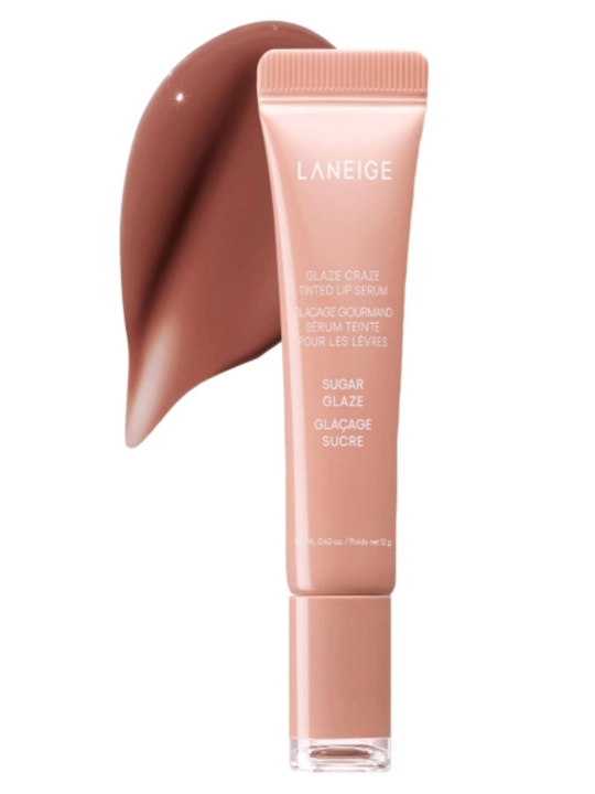Laneige lip gloss / tint, увлажняющий блеск, стойкий, натуральный эффект  - 