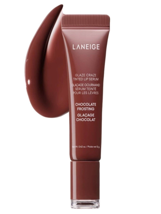 Laneige lip gloss / tint, увлажняющий блеск, стойкий, натуральный эффект  - 