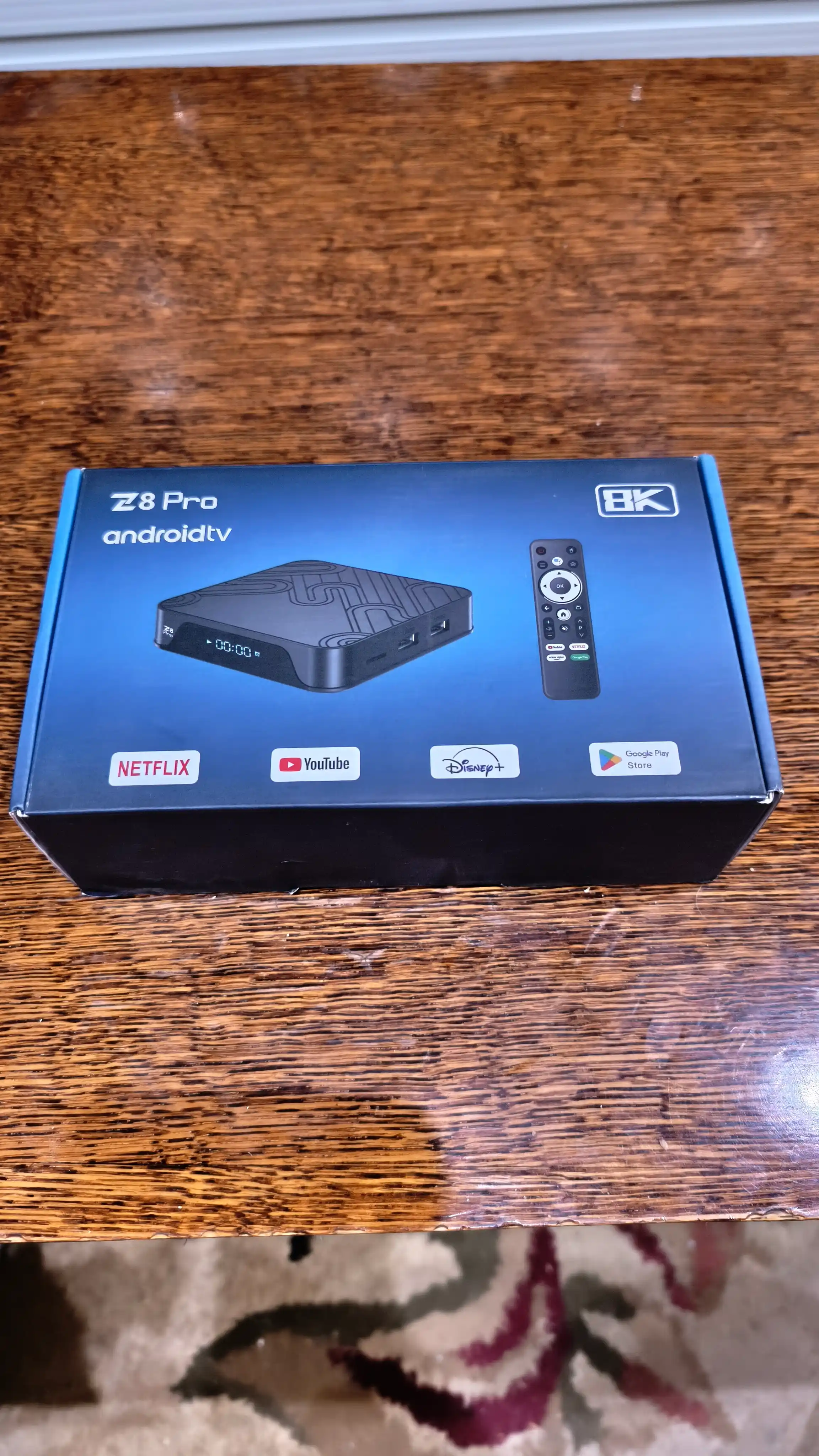 Android TV приставка Z8 Pro 8K / Смарт приставка для телевизора/Google TV Wi-Fi BT YouTube