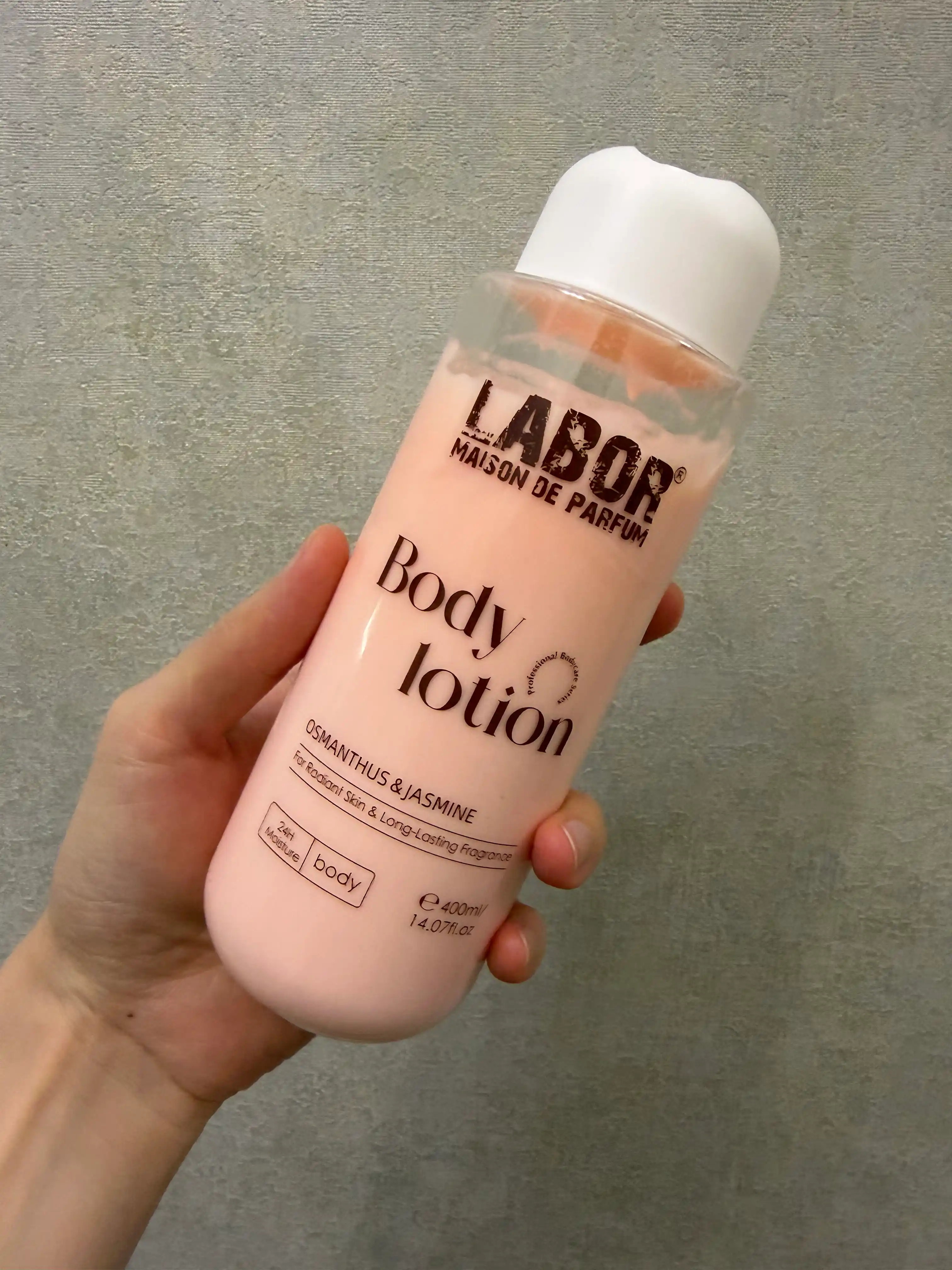 Лосьон для тела 400 мл Labor body lotion, увлажняющий и парфюмированный