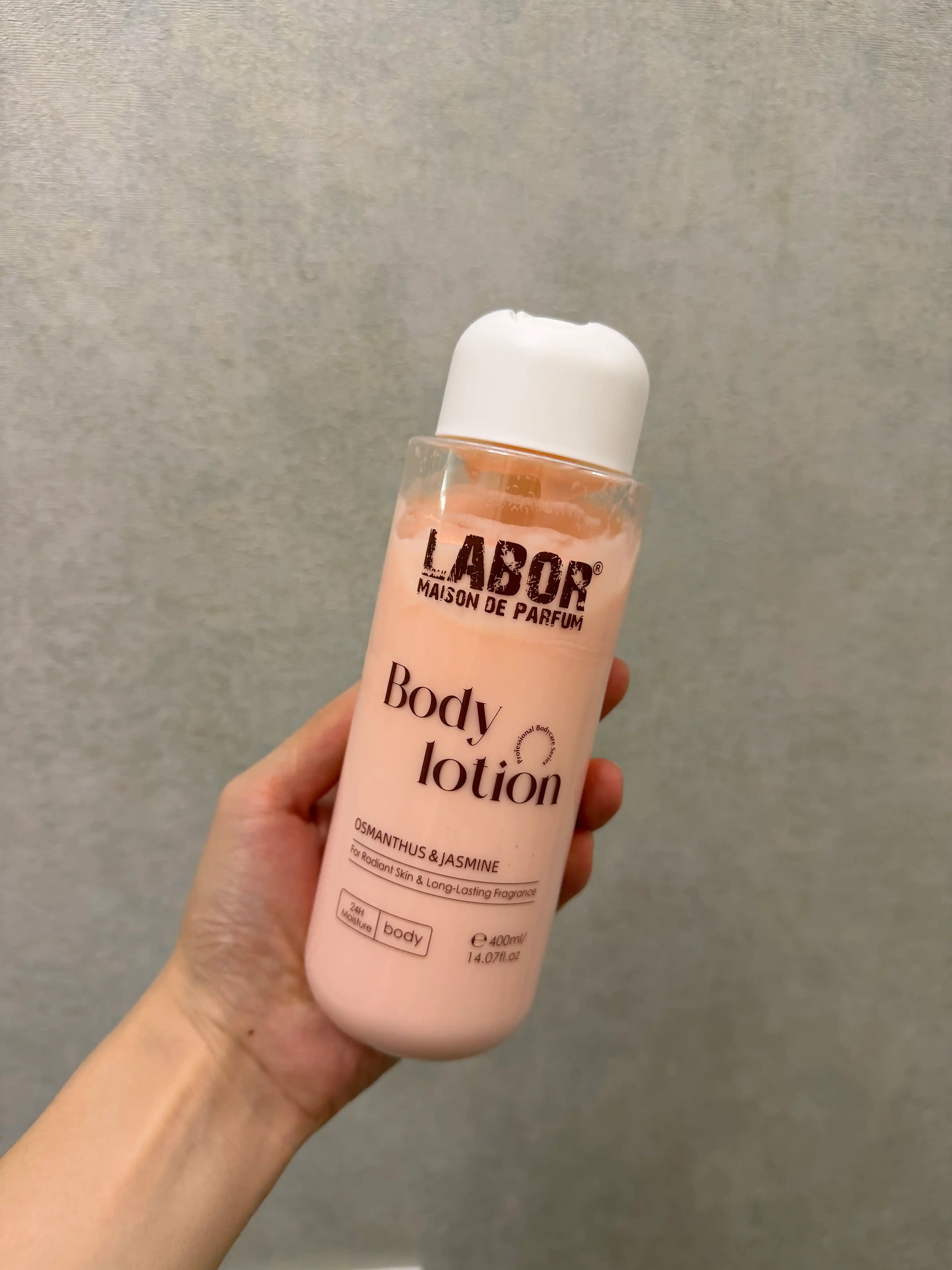 Лосьон для тела 400 мл Labor body lotion, увлажняющий и парфюмированный