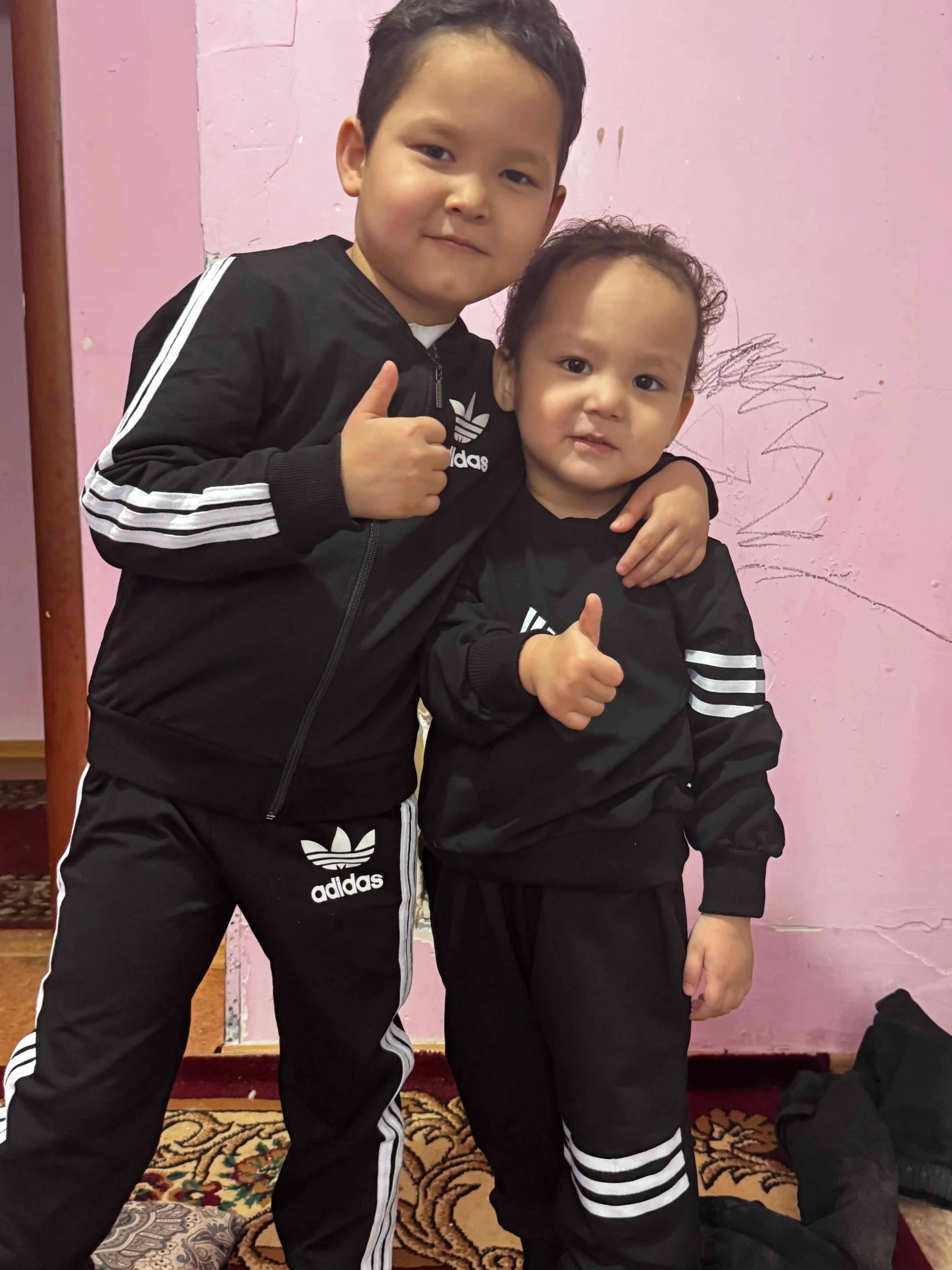 O'g'il bolalar uchun sport kostyumi, uch qismli, 2 yoshdan 12 yoshgacha bolalar uchun