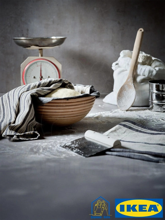 Нож кондитерский, тесторезка, шпатель кондитерский кулинарный, IKEA LATTBAKAD