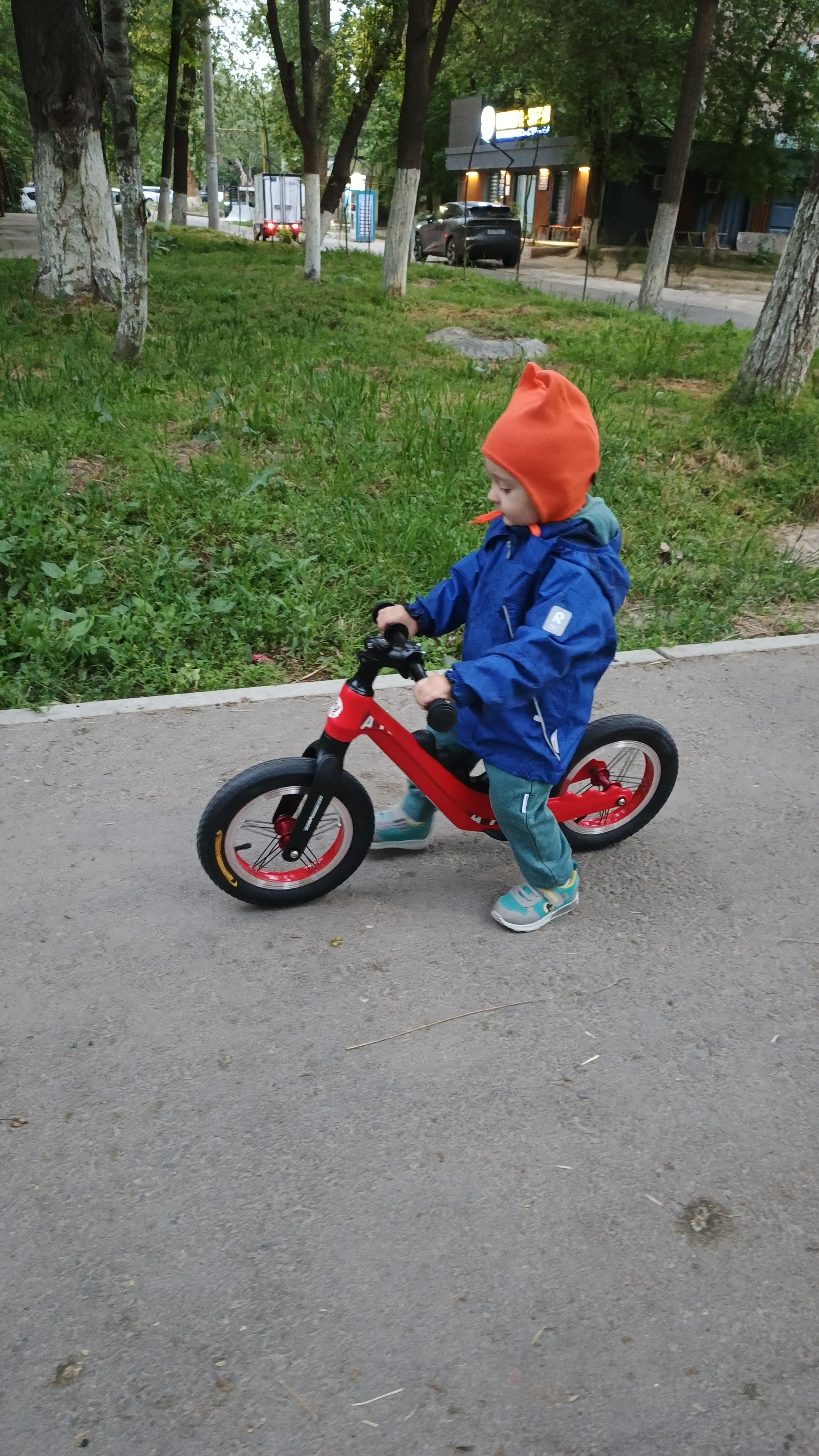 1-6 yoshli bolalar uchun, XSL-12 uch g‘ildirakli bolalar velosipedi, yoritish va musiqa