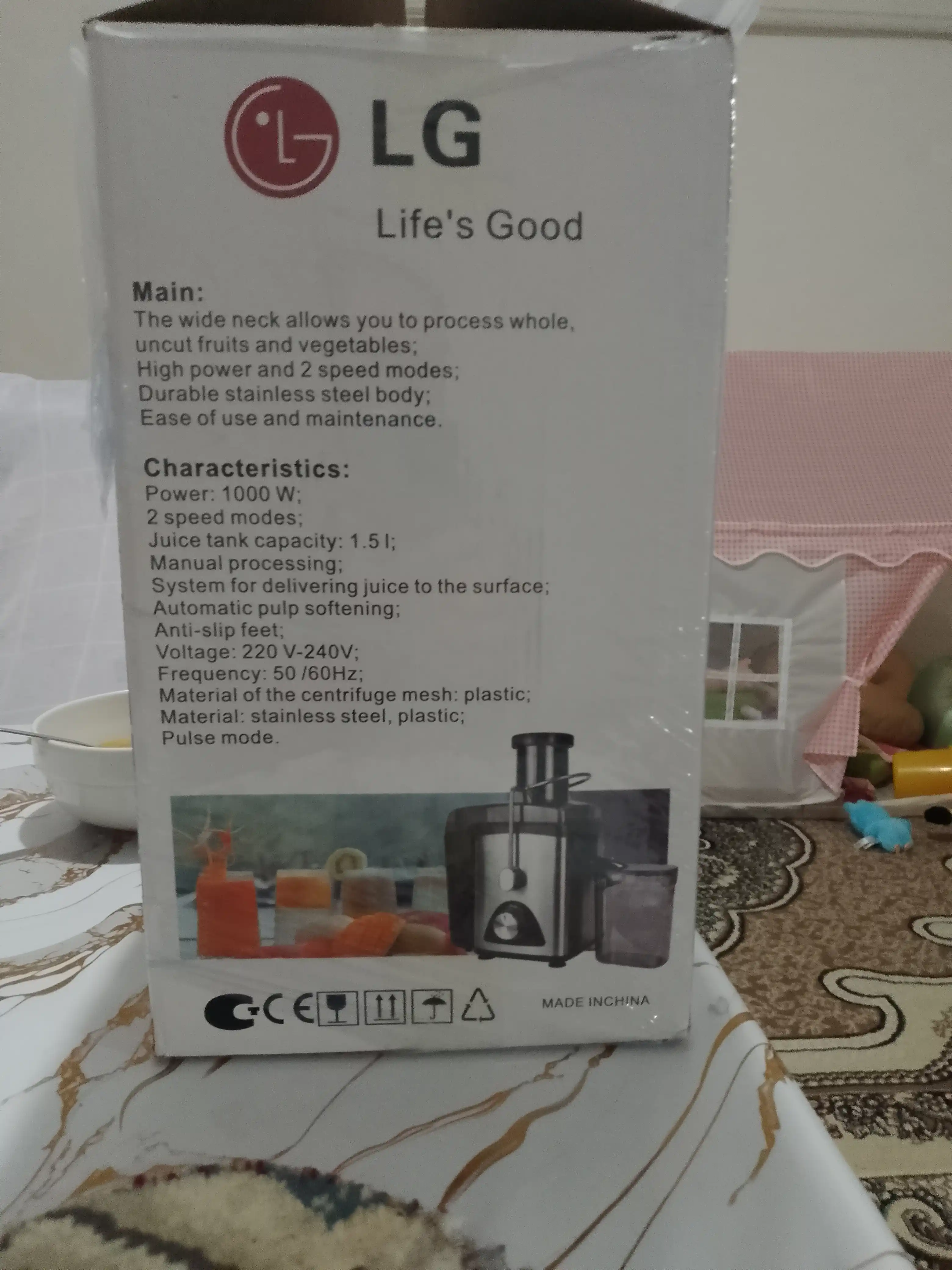 Elektr sharbat siqqich,sokovijimalka, oshxona kombayni, mikser, chopper, blender