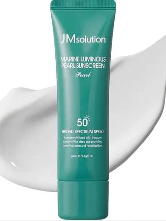 JMsolution Marine Luminous Pearl Sun Cream SPF50+ PA++++ солнцезащитный крем, 50 мл