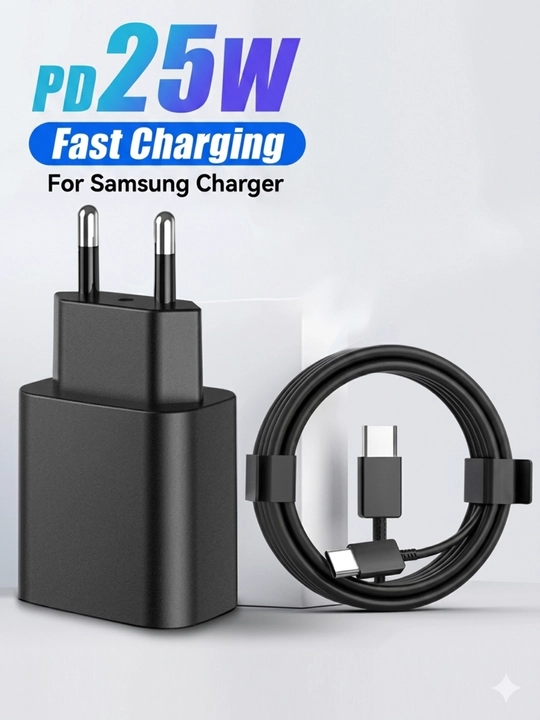 Зарядное устройство Samsung 45W, 25W с кабелем Type-C, быстрая зарядка - 