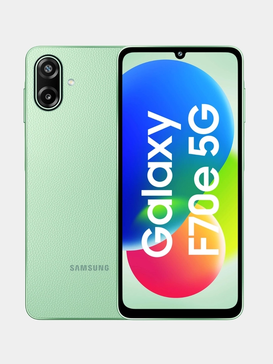 Смартфон Samsung F70e 5G, экран 120 Гц, чип MediaTek Dimensity 6300, батарея 6000 мА·ч