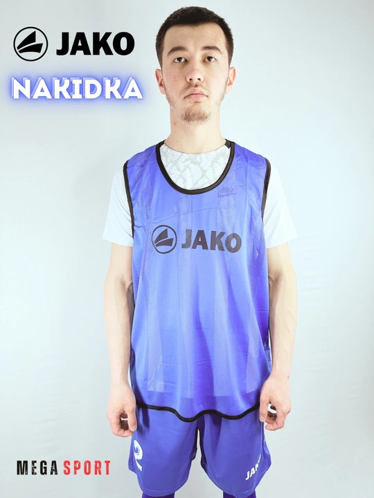 JAKO sport nakidka (manishka) – futbol va trening uchun yengil sport jileti - 