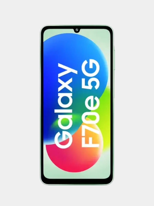 Смартфон Samsung F70e 5G, экран 120 Гц, чип MediaTek Dimensity 6300, батарея 6000 мА·ч