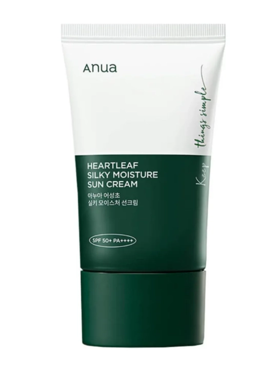 Солнцезащитный крем для лица Anua SPF50+ PA++++, успокаивающий, от морщин и от пигментации