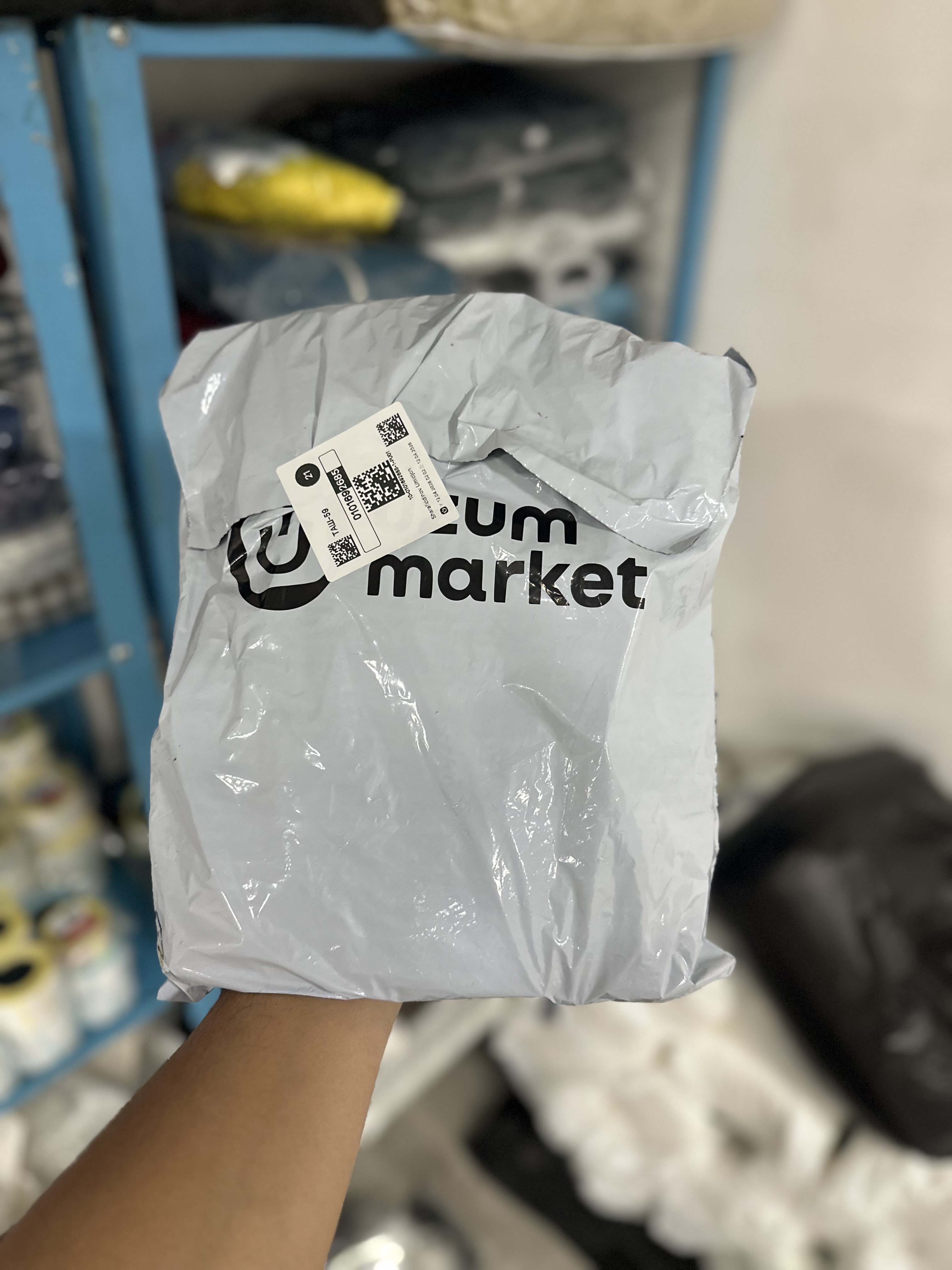 Qadoq streych plyonkasi, UYUM, oziq-ovqat va tovar o'rash uchun, 45-14 sm