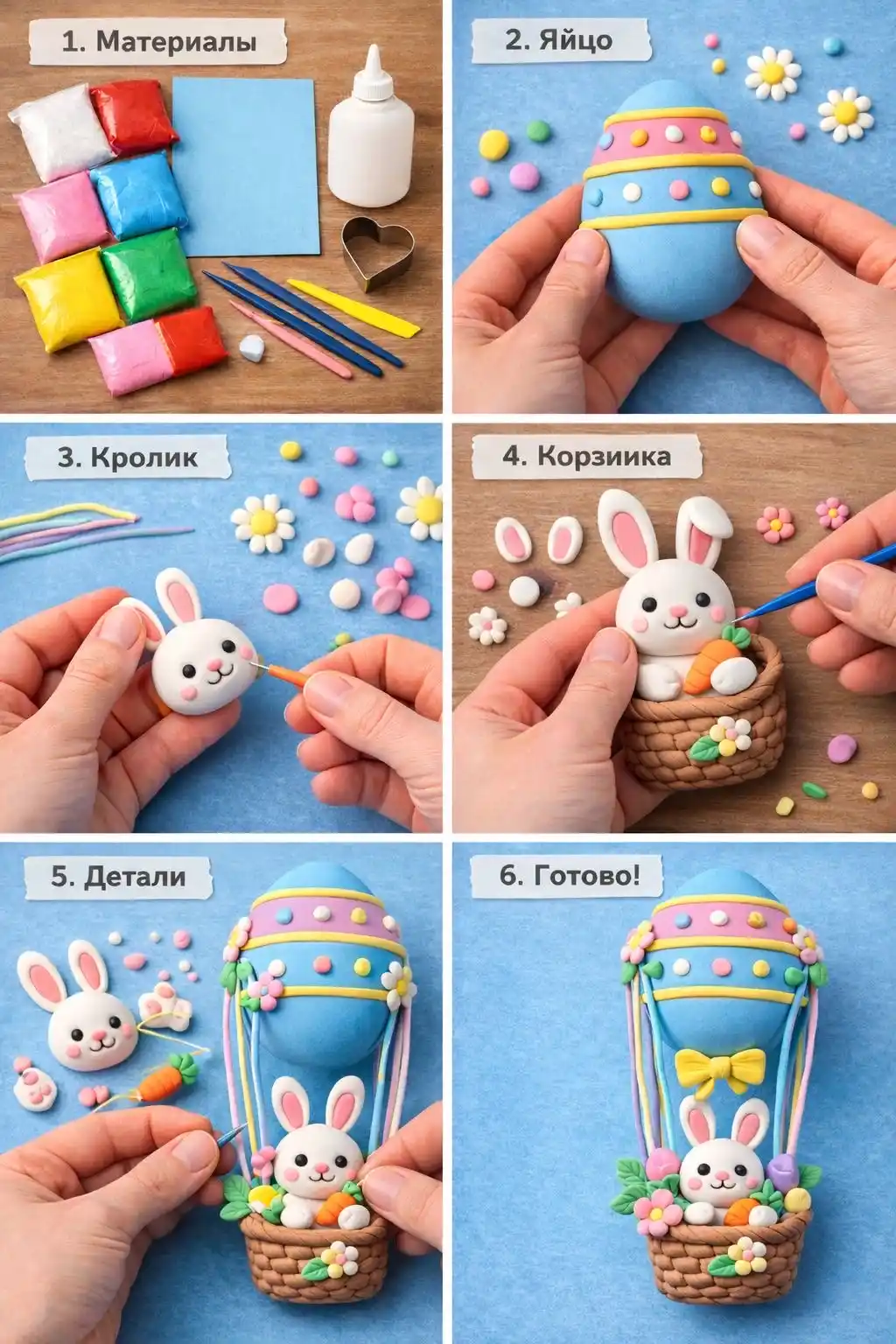 Havo rangli ijodiy plastilin to‘plami