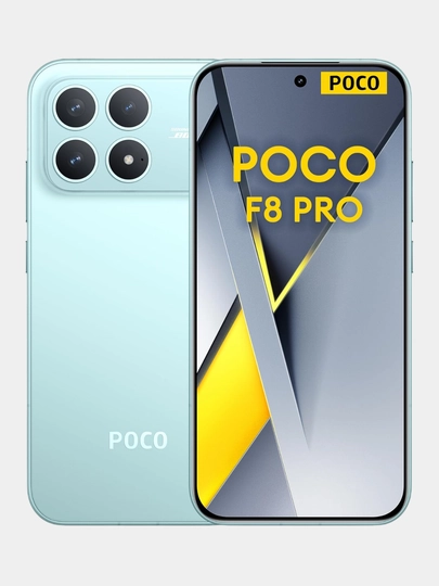 Смартфон POCO F8 Pro, флагман процессор Snapdragon® 8 Elite, 6210мАч, 50Мп OIS, гарантия 1 год — MAX007-F8PRO-СВЕТСИН-12/512