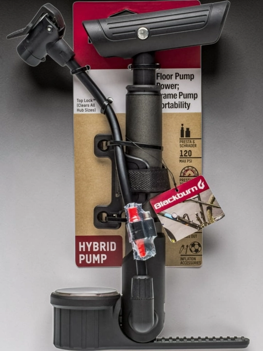 Велосипедный насос Blackburn Hybrid Pump универсальный - 