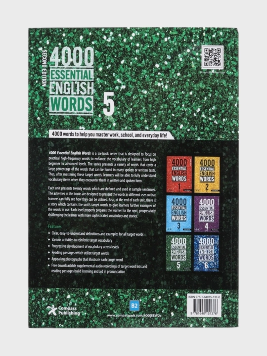 4000 Essential English Words 1-2-3-4-5-6 Paul Nation +CD