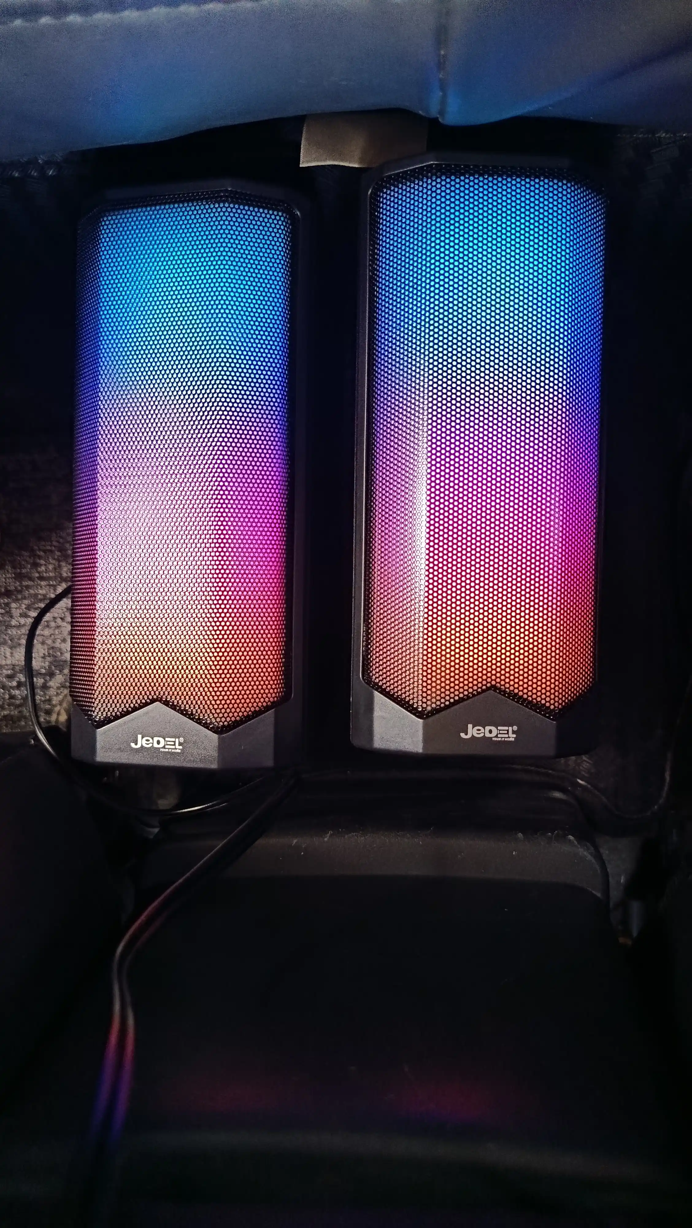 Колонка для компьютера и ноутбука, сабвуфер с подсветкой RGB, для офиса и для геймеров