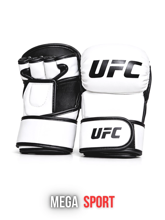 Профессиональные перчатки UFC MMA с открытыми пальцами, амортизирующей и прочной защитой