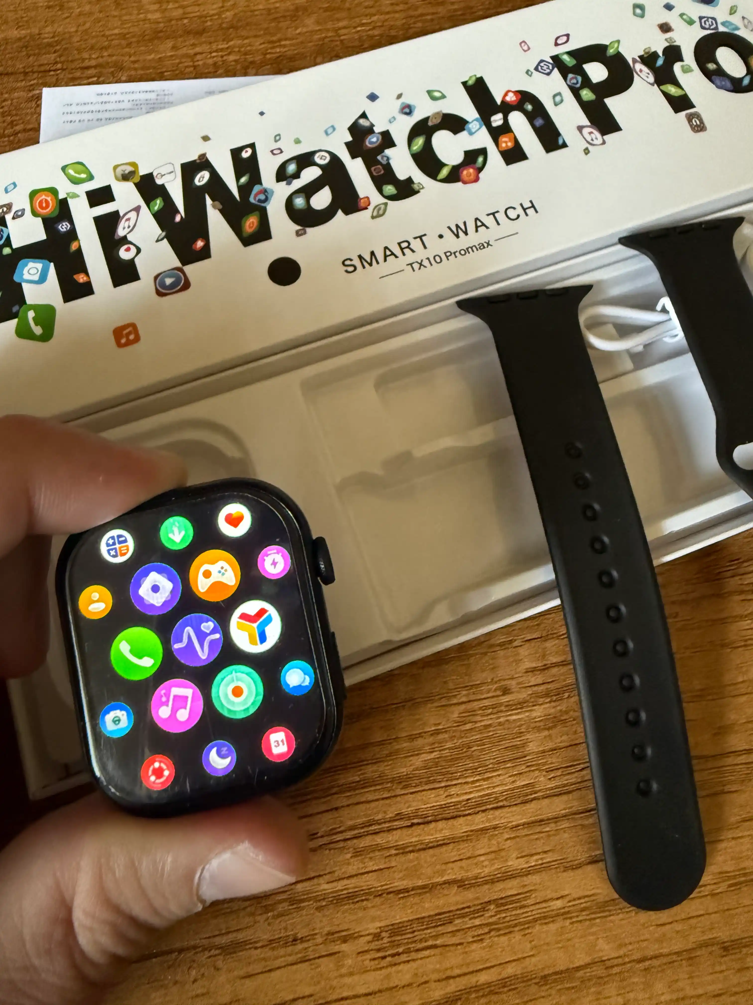 TX10 Promax Aqlli Soat – Android va iPhone bilan mos
