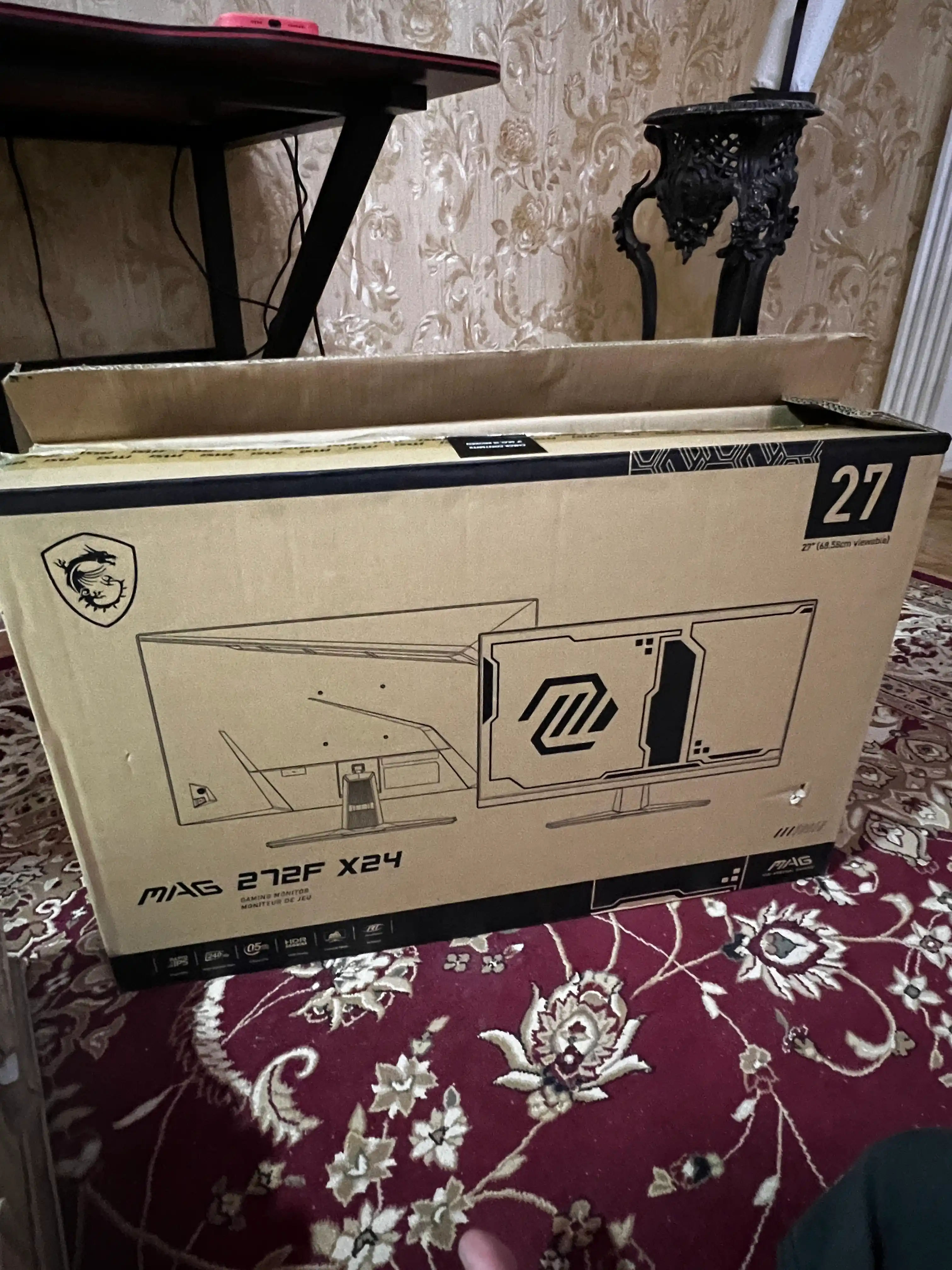 Игровой монитор MSI — 27″, 25″, IPS, 0,5 мс, 240 Гц, 300 Гц, FHD, Type-C, черный