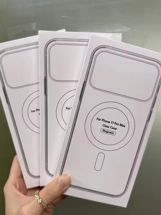 IPhone uchun MagSafe shaffof zarbaga chidamli g'ilof (kamera himoyasi bilan)