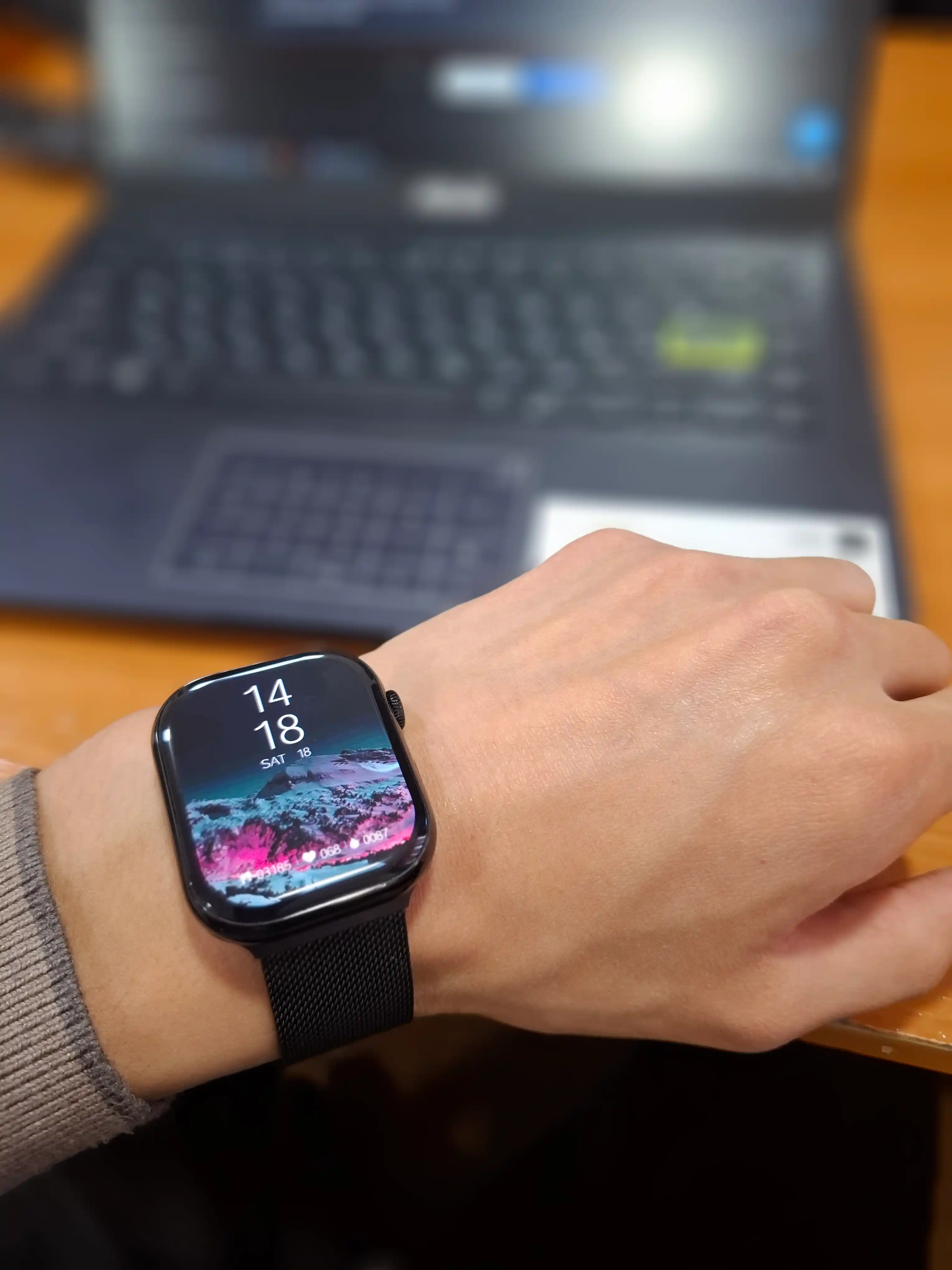 Hoco Y42 aqlli soati, Smart Watch, 2 ta tasma, qo'ng'iroqlar va xabarlar, uyqu tahlili