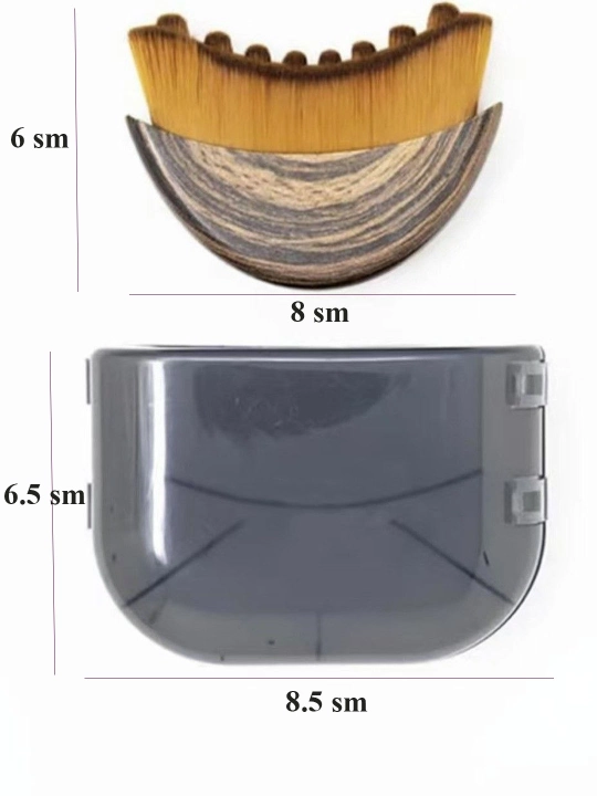 Massaj cho'tkasi, yuz massajeri – lifting, gua sha va limfa drenaj effekti