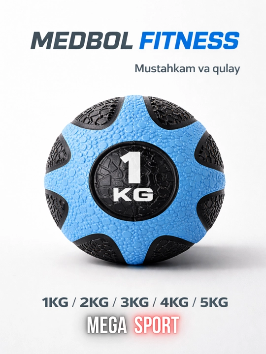 Фитнес-набор Medball 1–5 кг, нескользящий спортивный мяч, для дома и спортзала