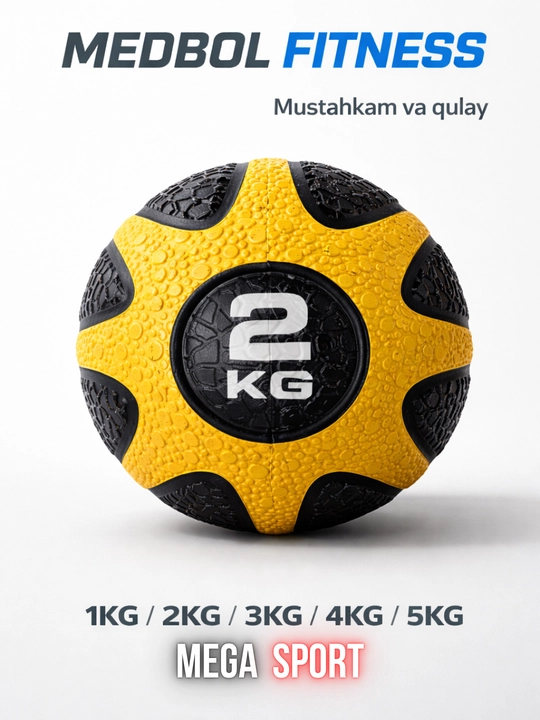 Фитнес-набор Medball 1–5 кг, нескользящий спортивный мяч, для дома и спортзала