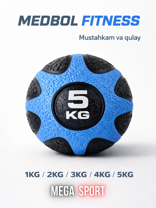 Фитнес-набор Medball 1–5 кг, нескользящий спортивный мяч, для дома и спортзала