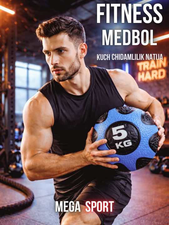 Фитнес-набор Medball 1–5 кг, нескользящий спортивный мяч, для дома и спортзала