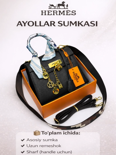 Сумка для женщин в стиле COACH, ZARA, DIOR, LOUIS, DOLCE GABBANA, HERMES через плечо — GERBO-ASORT-ТЕМНКОР