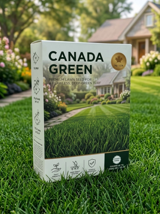 Canada Green maysa, o't, gazon, Premium Lawn 1 kg - 