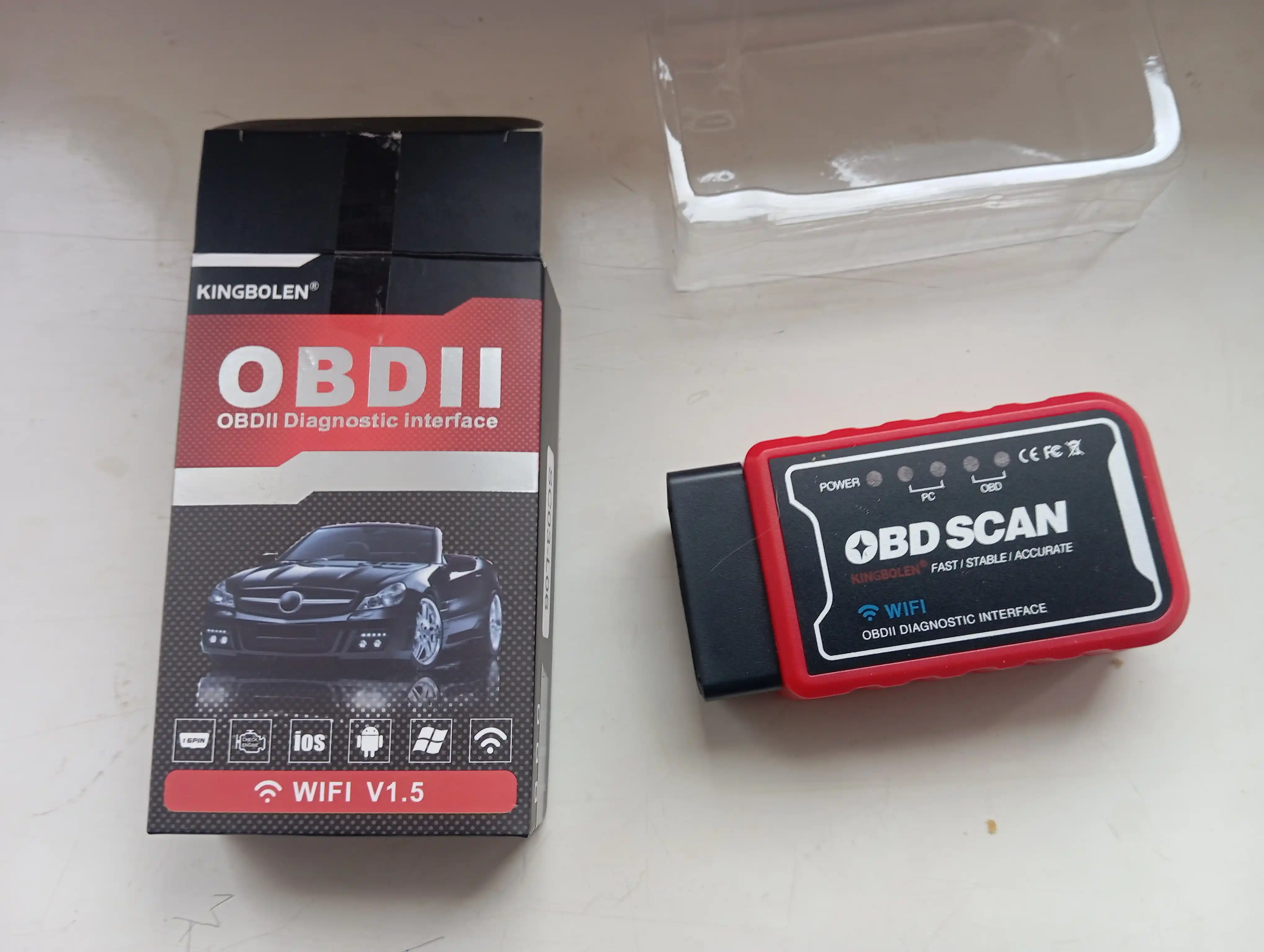 Сканер для диагностики автомобиля OBD2 V1.5 OBD2 ELM327, с функцией кодирования, Wi-Fi