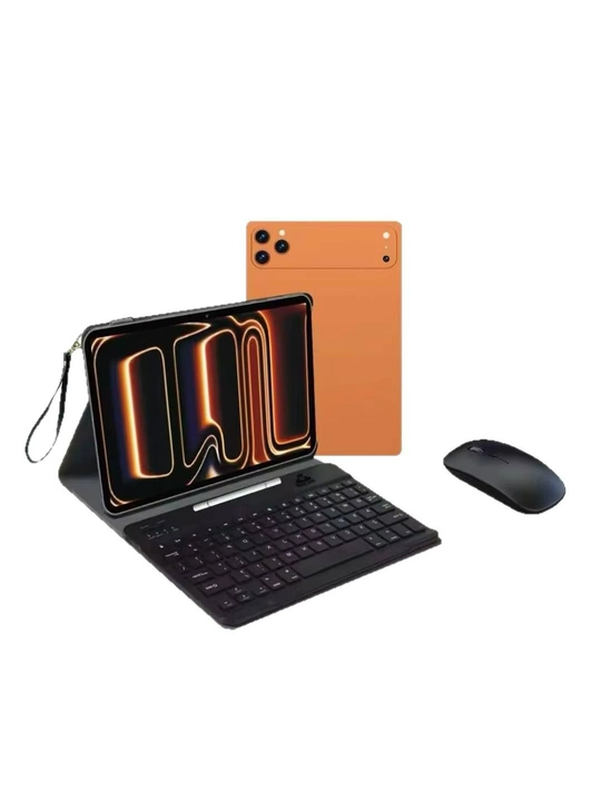 10,1 dyuymli planshet, klaviatura va sichqoncha to‘plami, kitob g‘ilofi, Android planshet - 
