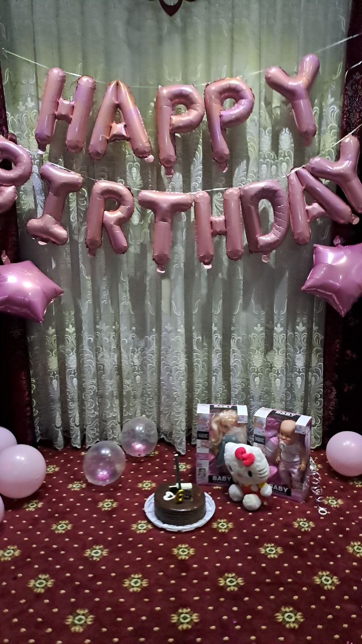 Гирлянда, с днем рождения, растяжка флажки Happy Birthday
