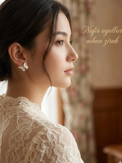Серьги Van Cleef, серьги в форме сердца, бижутерия, стильные серьги для женщин и девушек — LUXELLA-ZRMAYDA-ЛИМОН