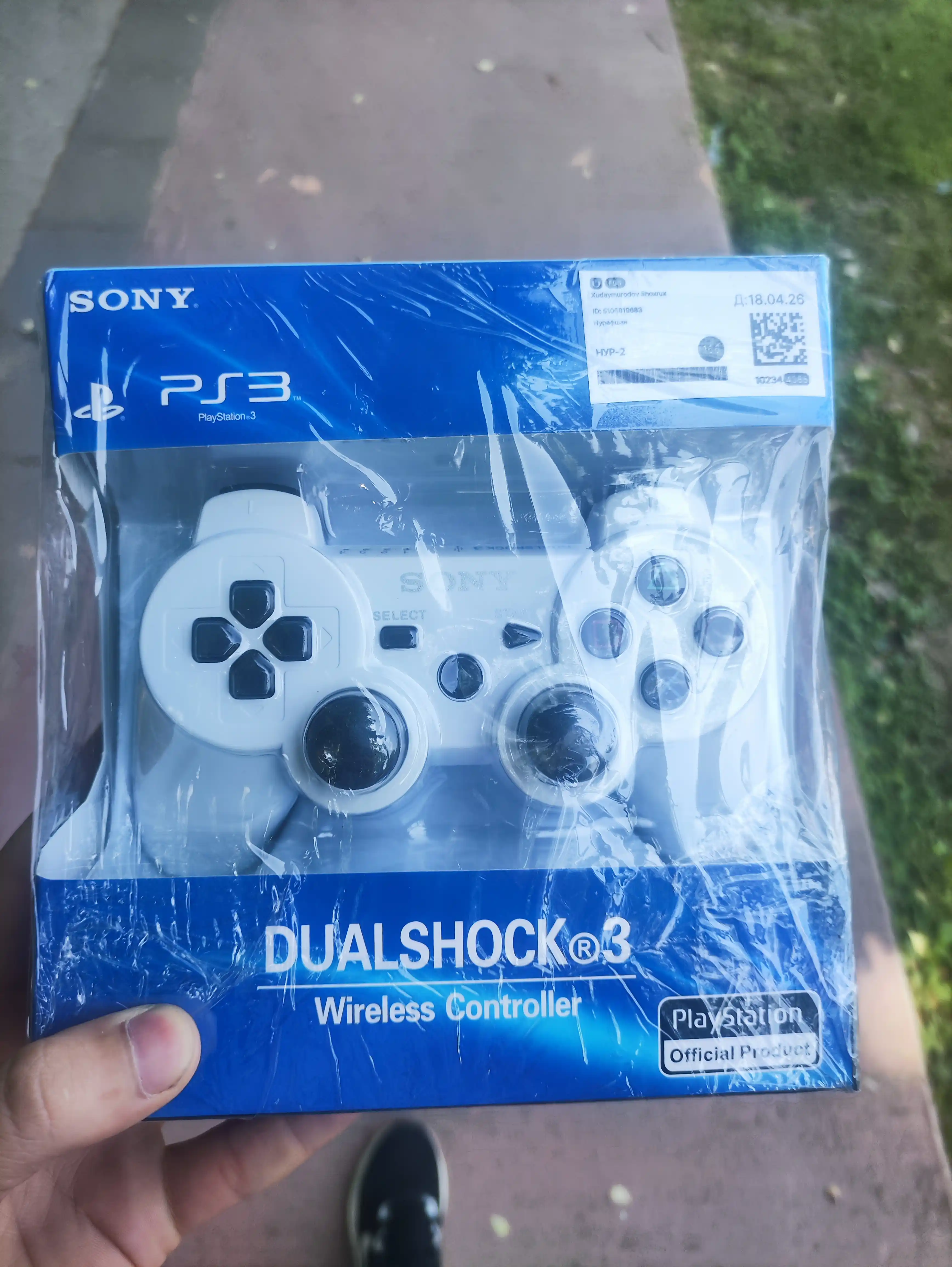 Bluetooth Joystik DualShock 3, Playstation 3 uchun kontroller, simsiz geympad