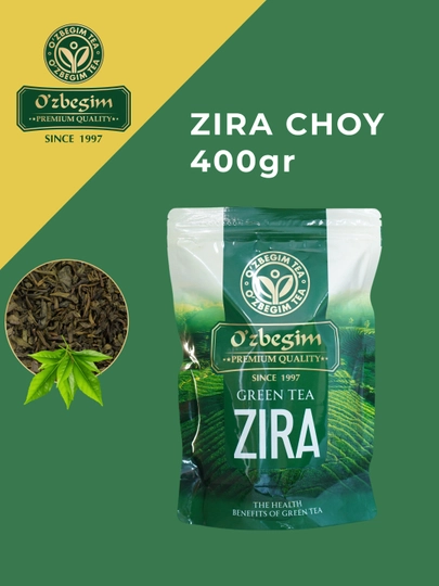 Зеленый чай O'zbegim «ZIRA» (400 г) — 777177-ZIRACHOY