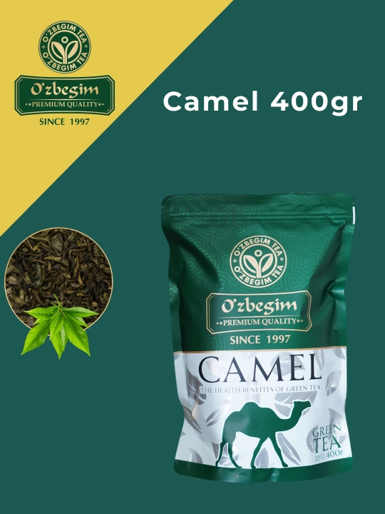 O'zbegim Tea Camel Ko'k choyi 400 gramli - 