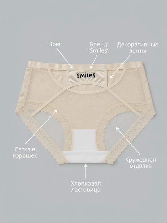 Женские трусики мягкие и дышащие