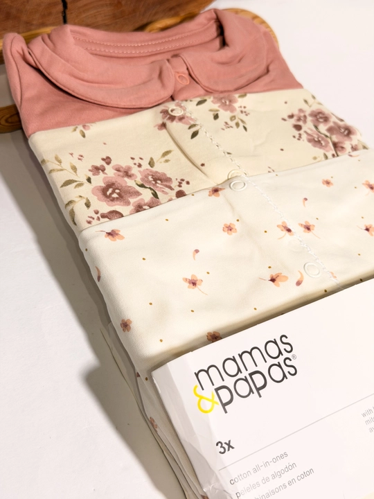 Mamas & Papas – 3 dona bolalar slipi to‘plami