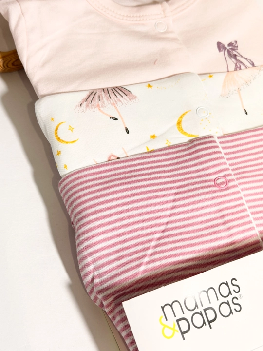 Mamas & Papas – 3 dona bolalar slipi to‘plami