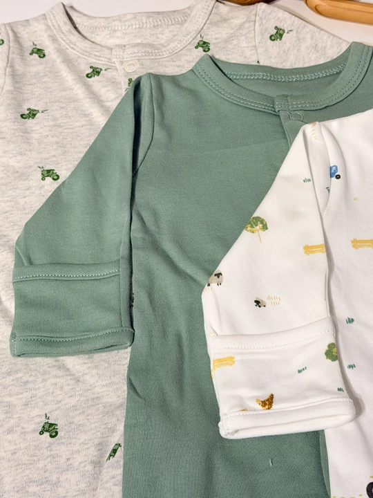 Mamas & Papas – 3 dona bolalar slipi to‘plami