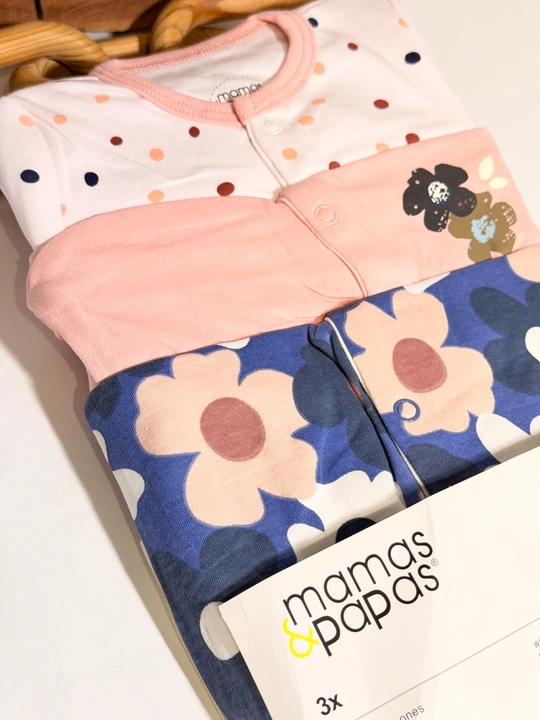 Mamas & Papas – 3 dona bolalar slipi to‘plami