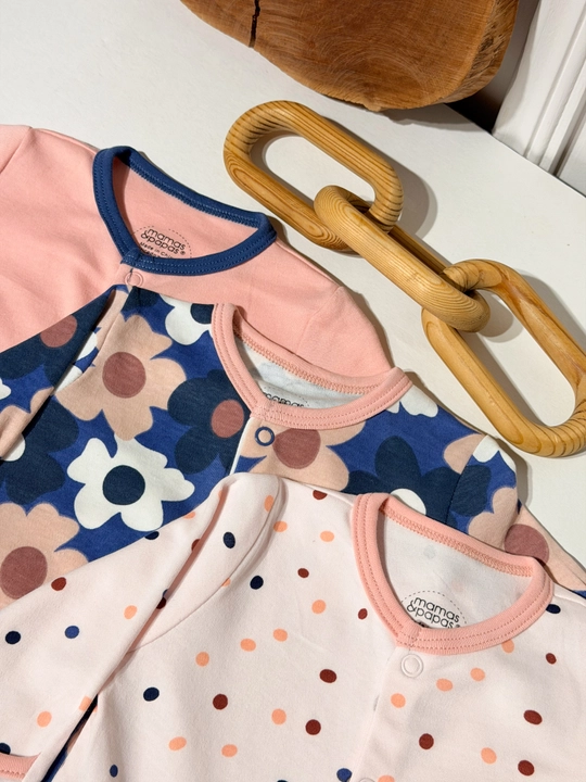 Mamas & Papas – 3 dona bolalar slipi to‘plami