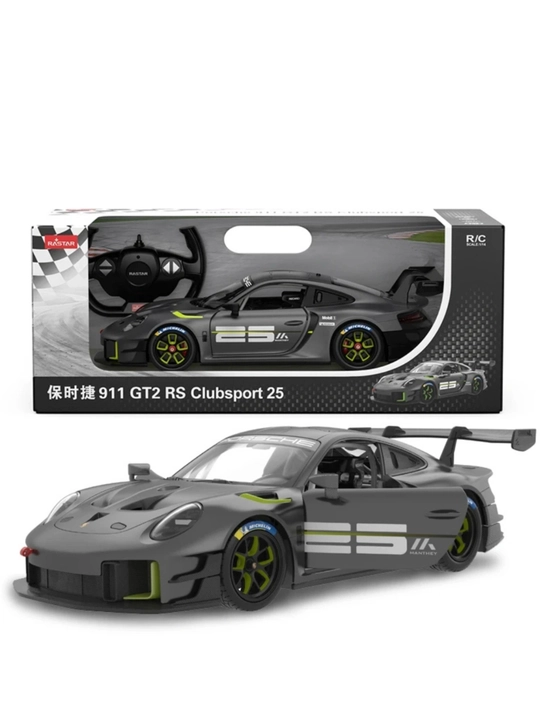 Rastar Porsche 911 GT2 RS Clubsport 25 – radio boshqaruvli sport avtomobil (1:14) - 
